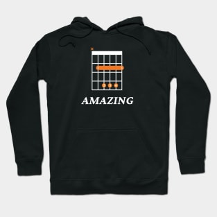 B Amazing B Guitar Chord Tab Dark Theme Hoodie